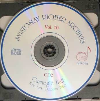 6CD/Box Set Sviatoslav Richter: Carnegie Hall, New York, October 19, 23, 25, 28, 30, 1960 - Sviatoslav Richter Achives, Vol. 10 304842