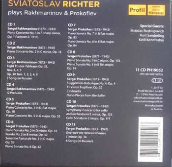 11CD/Box Set Sviatoslav Richter: Plays Rakhmaninov & Prokofiev 117865