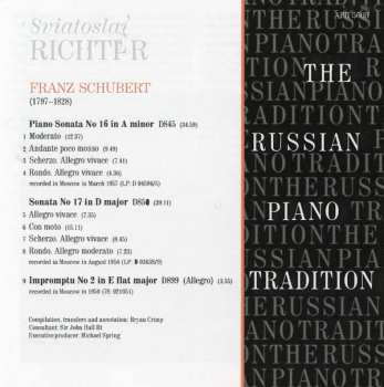 CD Franz Schubert: The Russian Piano Tradition - The Neuhaus School 320330