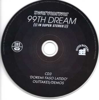 3CD Swervedriver: 99th Dream DLX 567203