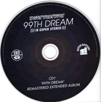 3CD Swervedriver: 99th Dream DLX 567203