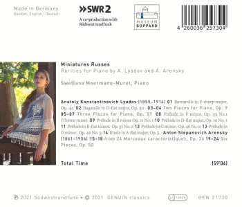 CD Swetlana Meermann-Muret: Miniatures Russes 587239