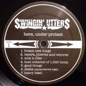 LP Swingin' Utters: Here, Under Protest 129901