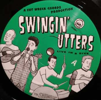 2LP Swingin' Utters: Live In A Dive 133826