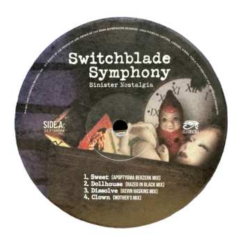 LP Switchblade Symphony: Sinister Nostalgia: A Switchblade Symphony Remix Collection CLR | LTD 606155