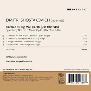 CD Dmitri Shostakovich: Symphony No. 11 (The Year 1905) 574604