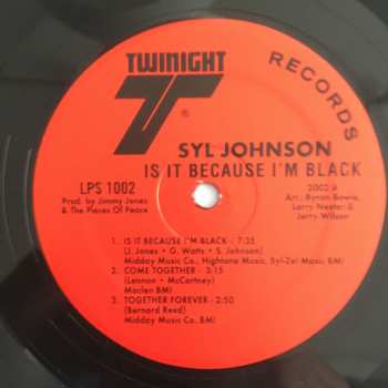 LP Syl Johnson: Is It Because I’m Black 570748