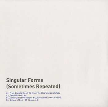 LP Sylvain Chauveau: Singular Forms (Sometimes Repeated) 637398