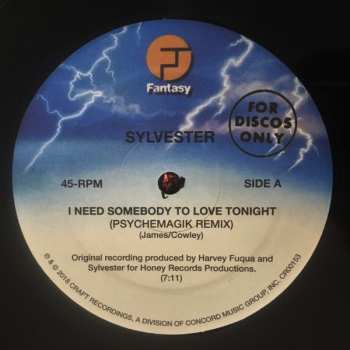 LP Sylvester: I Need Somebody To Love Tonight (Psychemagik Remix) 579193