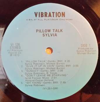 LP Sylvia Robinson: Pillow Talk CLR 495444