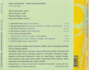 CD Sylvie Courvoisier - Mark Feldman Quartet: To Fly To Steal 431410