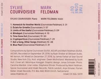 CD Mark Feldman / Sylvie Courvoisier: Time Gone Out 556324