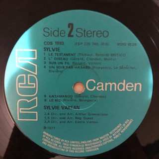 LP Sylvie Vartan: Sylvie 622151