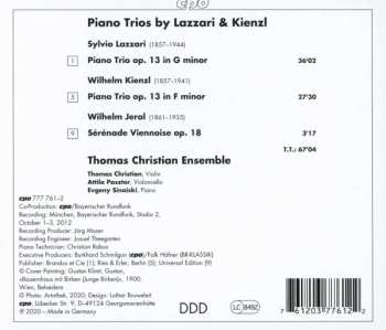 CD Wilhelm Kienzl: Piano Trios 599729