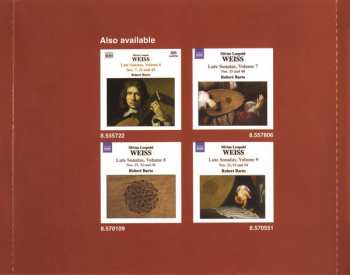 CD Sylvius Leopold Weiss: Lute Sonatas, Volume 10 346313