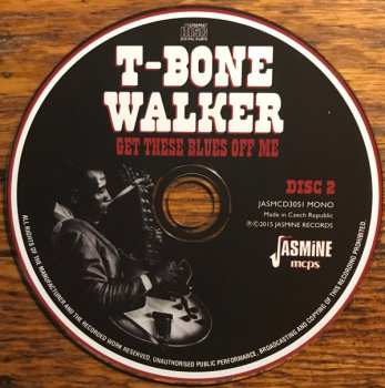 2CD T-Bone Walker: Get These Blues Off Me  (As & Bs 1950-1955) 563261