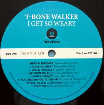 LP T-Bone Walker: I Get So Weary LTD 596148