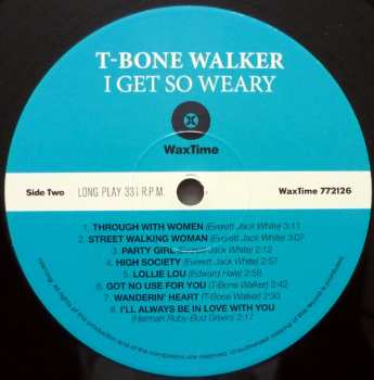 LP T-Bone Walker: I Get So Weary LTD 596148