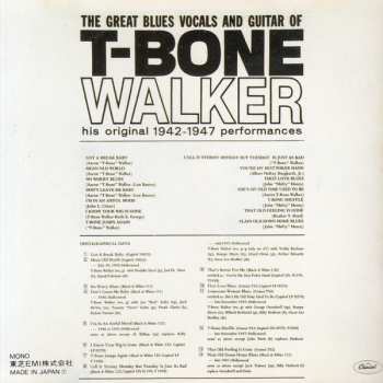 CD T-Bone Walker: The Great Blues Vocals And Guitar Of T-Bone Walker: His Original 1942-1947 Performances 546755