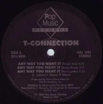 Album T-Connection: Any Way You Want It