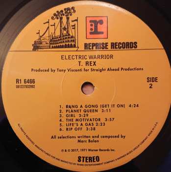 LP T. Rex: Electric Warrior LTD 578636