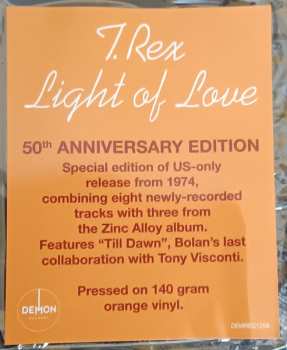 LP T. Rex: Light Of Love CLR 608817