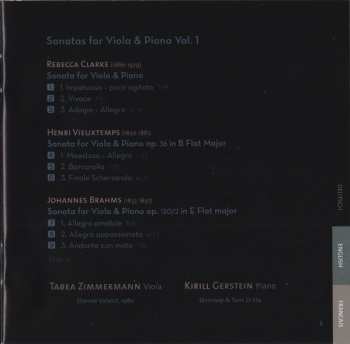 SACD Johannes Brahms: Sonatas For Viola & Piano Vol. 1 471949