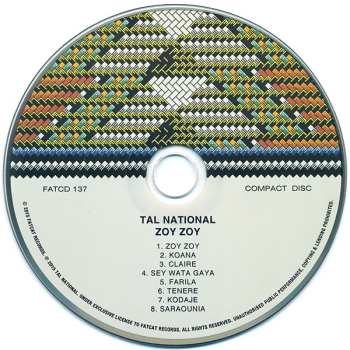 CD Tal National: Zoy Zoy 660545