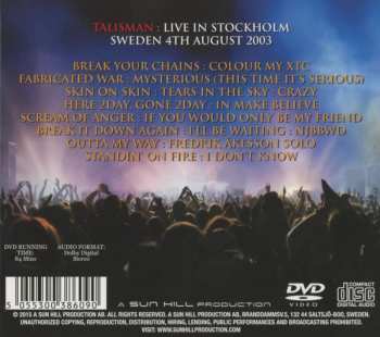 CD/DVD Talisman: Live in Stockholm  DIGI 307037