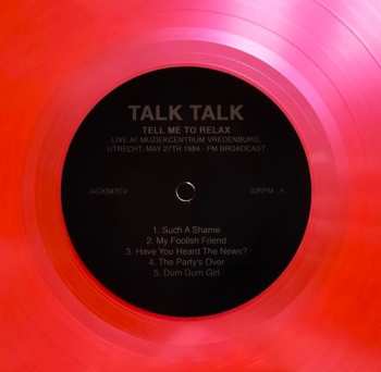 LP Talk Talk: Tell Me To Relax CLR | LTD 578680