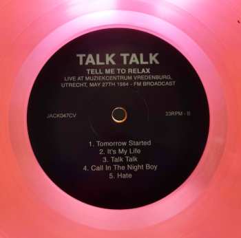 LP Talk Talk: Tell Me To Relax CLR | LTD 578680