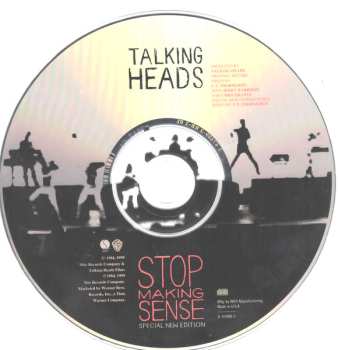 CD Talking Heads: Stop Making Sense 626101