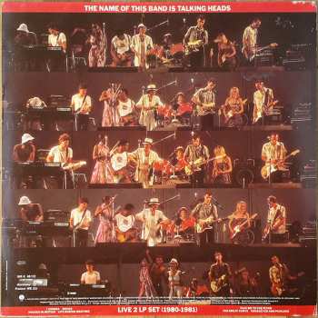 2LP Talking Heads: The Name Of This Band Is Talking Heads 653407