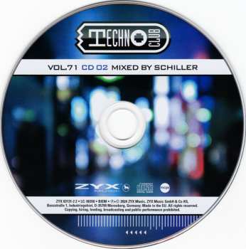 2CD/Box Set Schiller: Techno Club Vol.71 LTD 567036