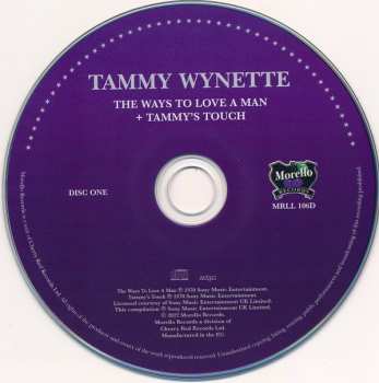 2CD Tammy Wynette: The Ways To Love A Man + Tammy's Touch + My Elusive Dreams + Inspiration 575867