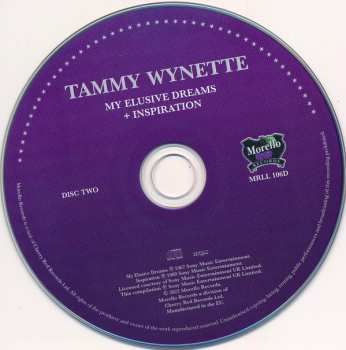 2CD Tammy Wynette: The Ways To Love A Man + Tammy's Touch + My Elusive Dreams + Inspiration 575867