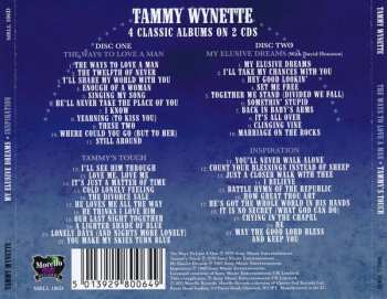 2CD Tammy Wynette: The Ways To Love A Man + Tammy's Touch + My Elusive Dreams + Inspiration 575867