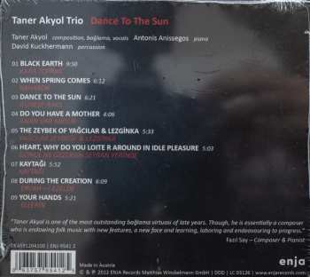 CD Taner Akyol Trio: Dance To The Sun 520598