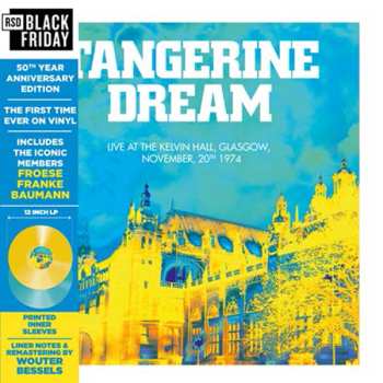 Tangerine Dream: Live At Kelvin Hall, Glasgow - Black Friday 2024