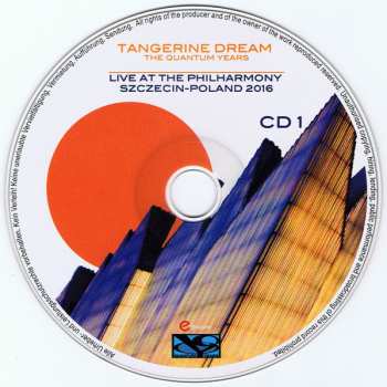 2CD Tangerine Dream: Live At The Philharmony Szczecin-Poland 2016 653115