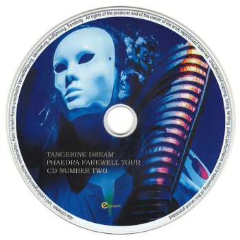 3CD Tangerine Dream: Phaedra Farewell Tour 2014 (The Concerts) 620750