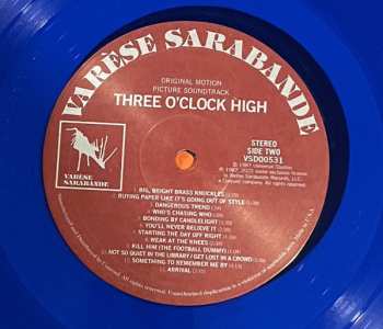 LP Tangerine Dream: Three O'Clock High (Original Motion Picture Soundtrack) CLR | LTD 577885