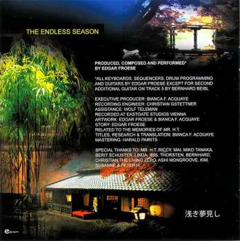 CD Tangerine Dream: The Endless Season 608095