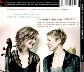 CD Johannes Brahms: Cello Sonatas 644107