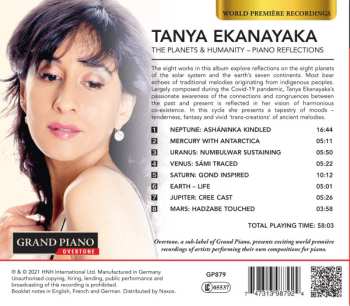 CD Tanya Ekanayaka: The Planets & Humanity: Piano Reflections 556009