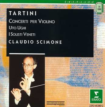 CD Giuseppe Tartini: Tartini – Concerti Per Violino 592979