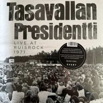 2LP Tasavallan Presidentti: Live At Ruisrock 1971 551577