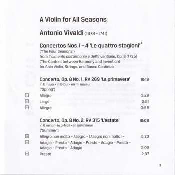 SACD Antonio Vivaldi: A Violin For All Seasons 642998