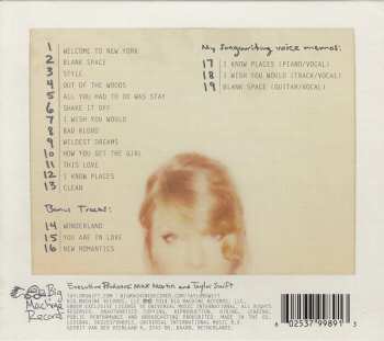 CD Taylor Swift: 1989 D.L.X. DLX 646402