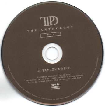 2CD Taylor Swift: The Tortured Poets Department: The Anthology 652614